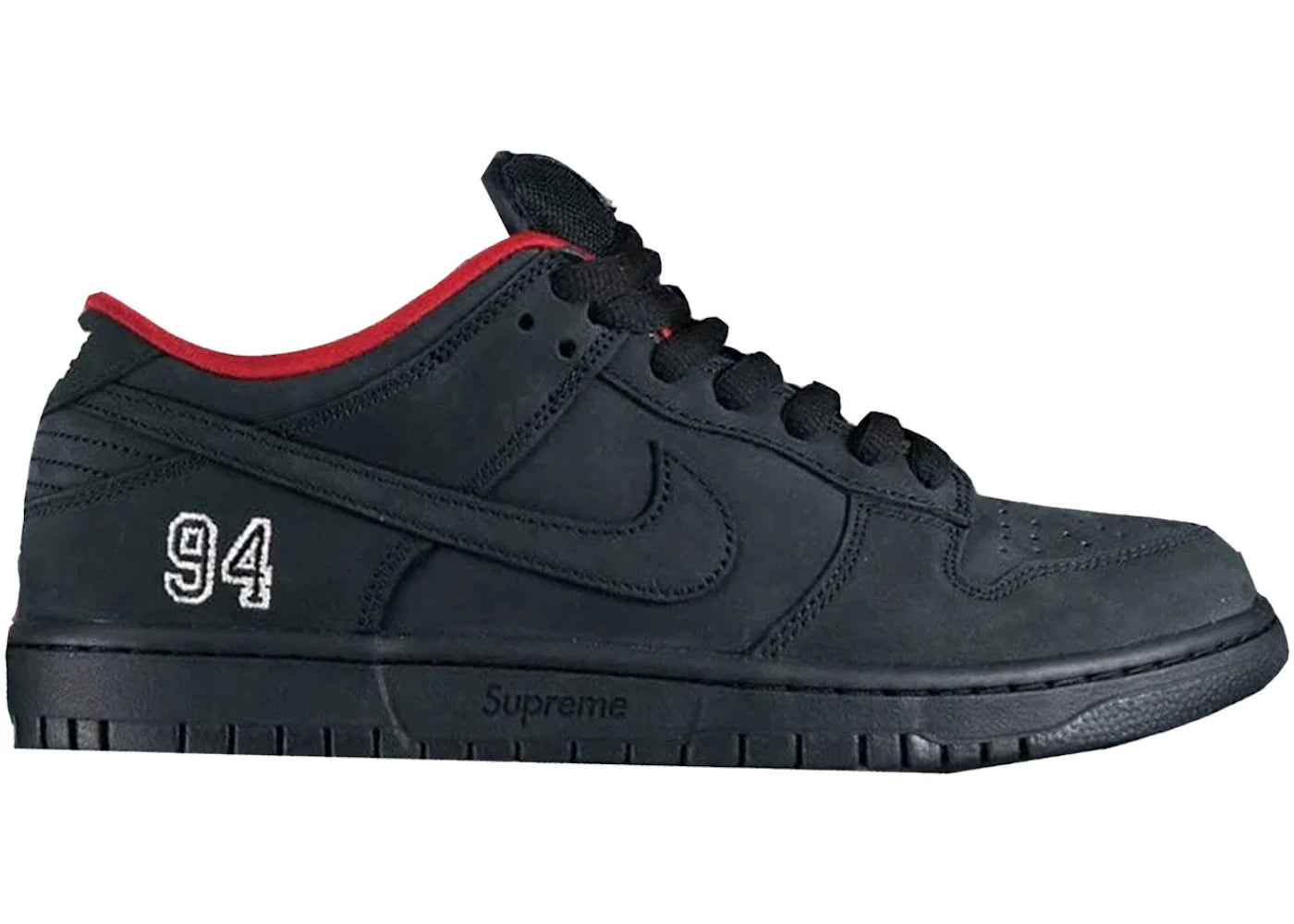SB Dunk Low Supreme 94 Black - HQ8487-001