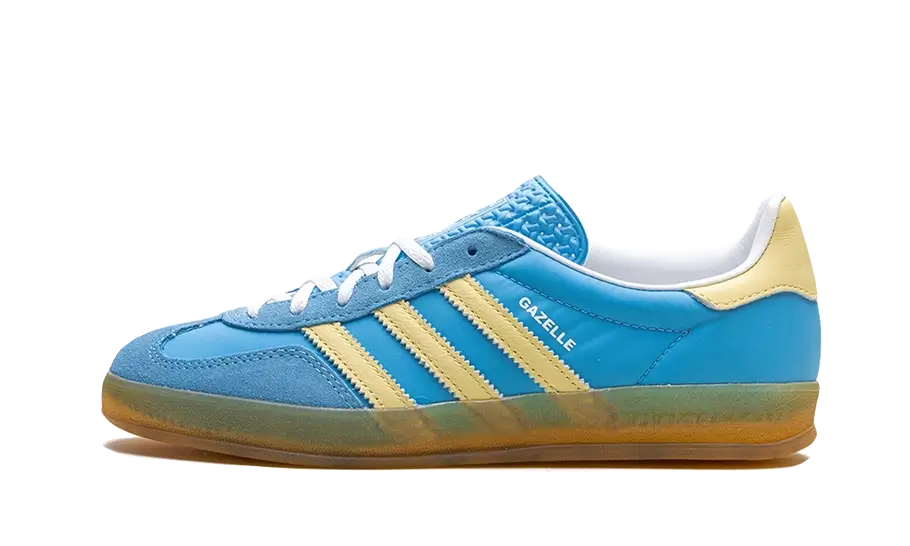Adidas Gazelle Indoor Semi Blue Burst Almost Yellow - IE2960