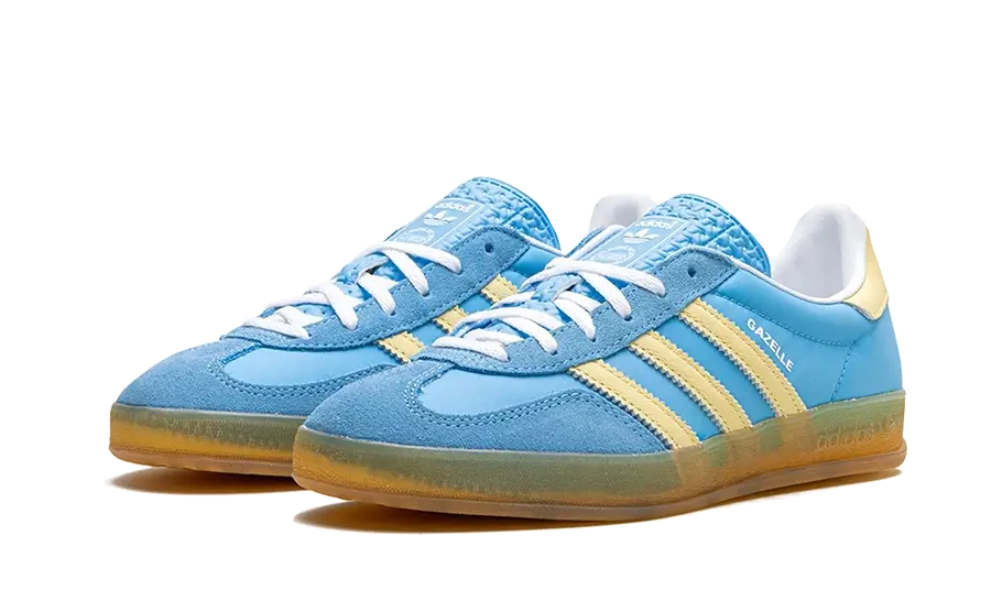 Adidas Gazelle Indoor Semi Blue Burst Almost Yellow - IE2960
