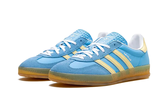 Adidas Gazelle Indoor Semi Blue Burst Almost Yellow - IE2960