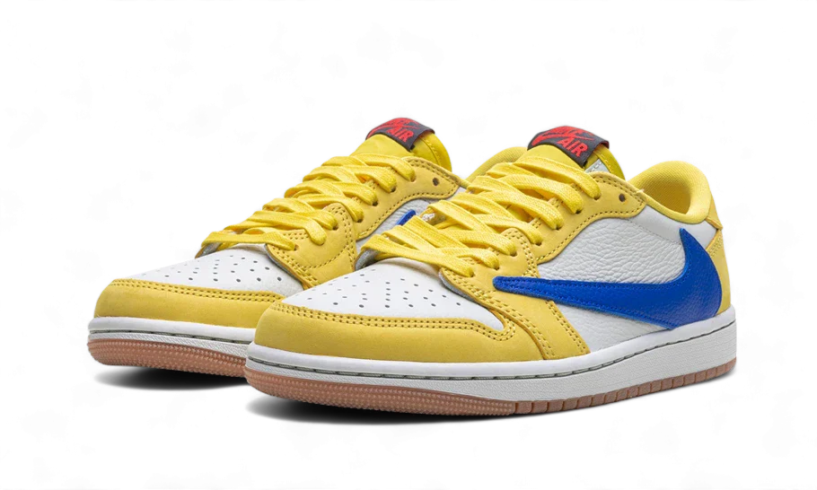 Air Jordan Air Jordan 1 Retro Low OG SP Travis Scott Canary - DZ4137-700