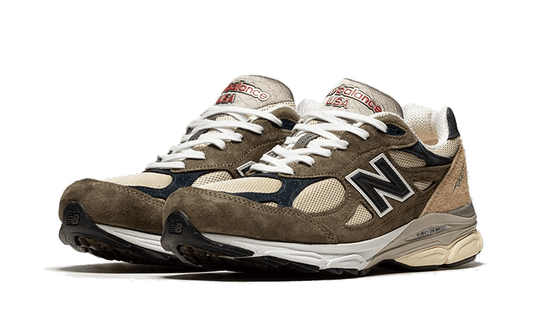 New Balance 990 v3 Made In USA Green Cream - M990TO3
