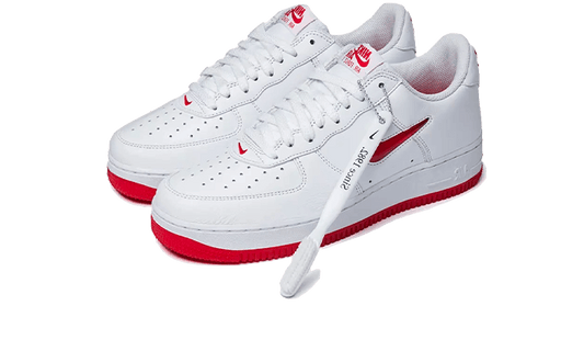Nike Air Force 1 Low '07 Retro Color of the Month Jewel Swoosh University Red - FN5924-101