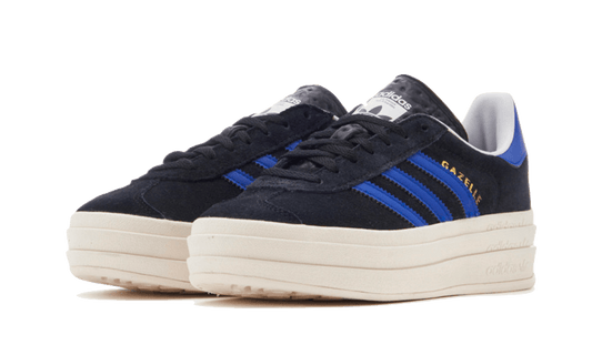 Adidas Gazelle Bold Core Black Lucid Blue - HQ4408
