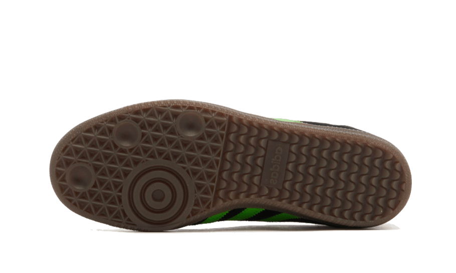 Adidas Samba Deco SPZL Core Black Lucid Lime - IF5738