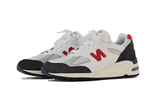 New Balance 990 V2 Made In USA Navy Sea Salt - M990TA2