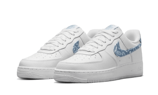 Nike Air Force 1 Low '07 Essential White Worn Blue Paisley - DH4406-100