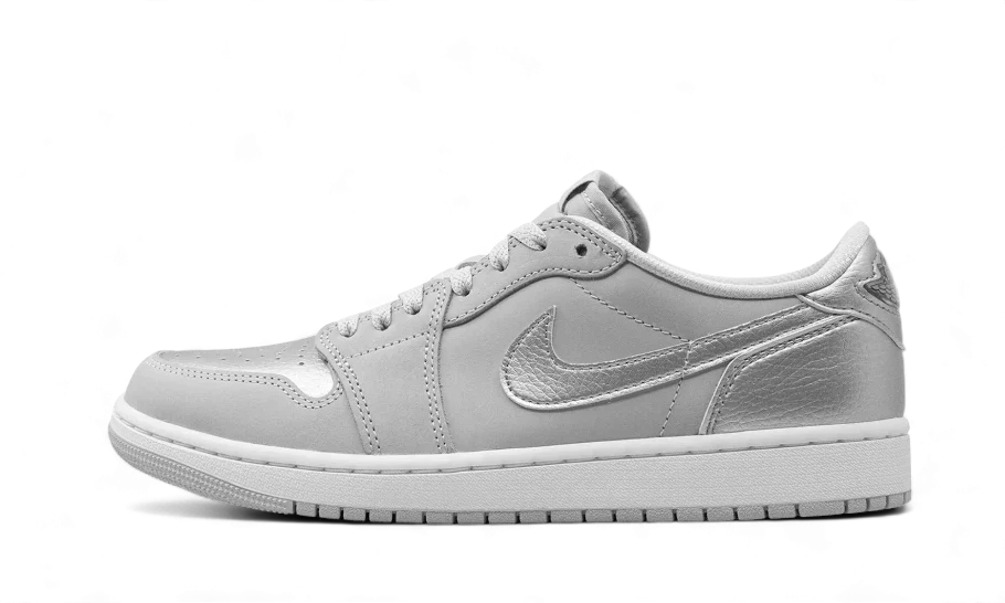 Air Jordan Air Jordan 1 Low OG Metallic Silver - CZ0790-002 / CZ0858-002