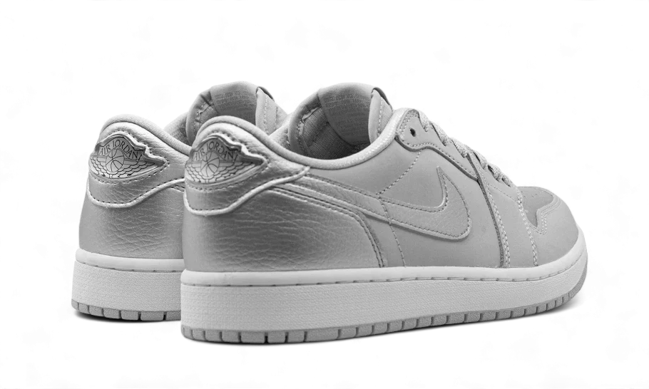 Air Jordan Air Jordan 1 Low OG Metallic Silver - CZ0790-002 / CZ0858-002