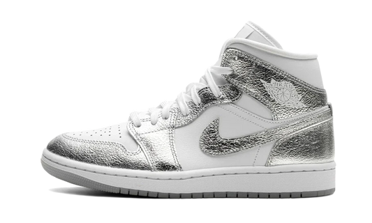 Air Jordan Air Jordan 1 Mid Crinkled Chrome - FN5031-100