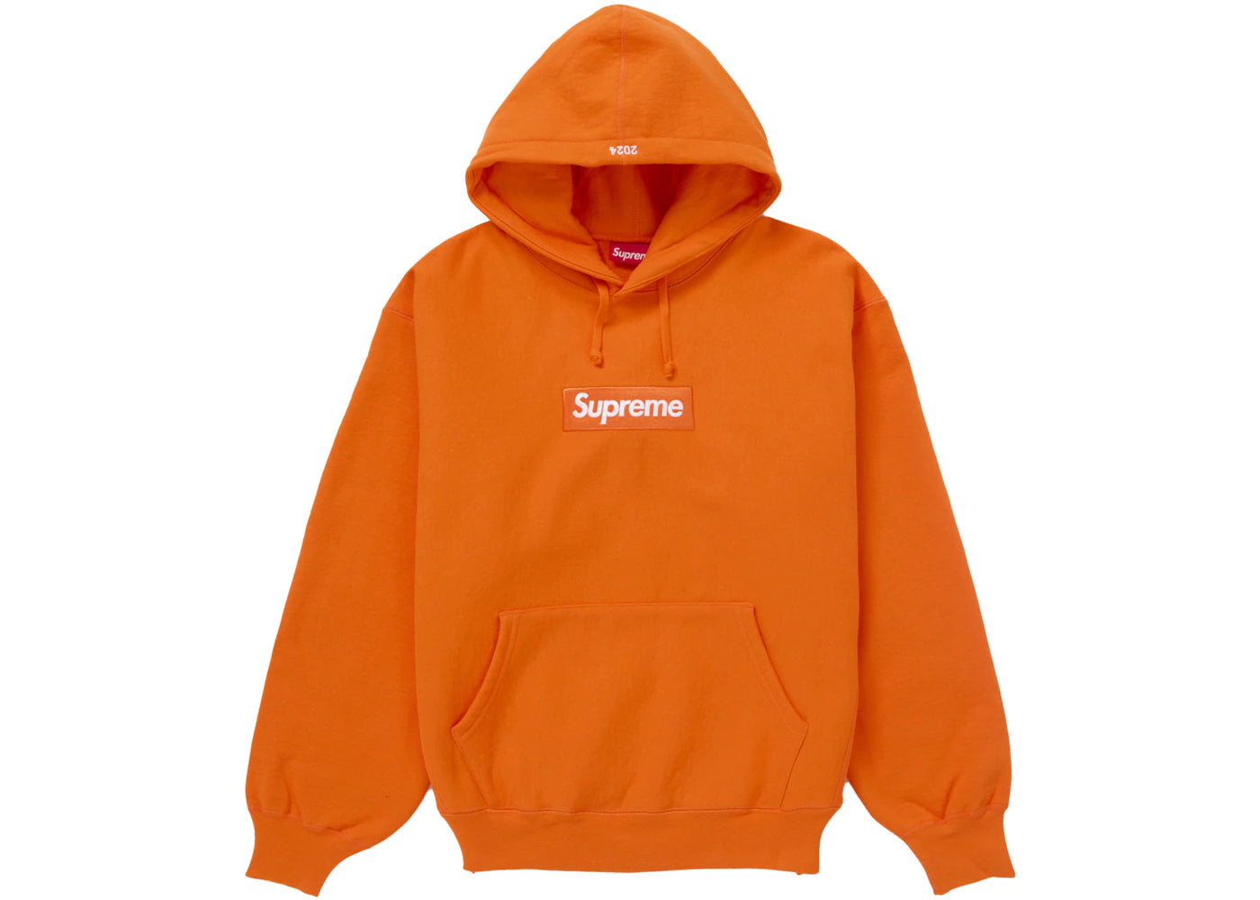 Supreme Box Logo Hooded Sweatshirt Sweatshirt (FW24) Orange - SUPR-SBLHSS-ORANGE