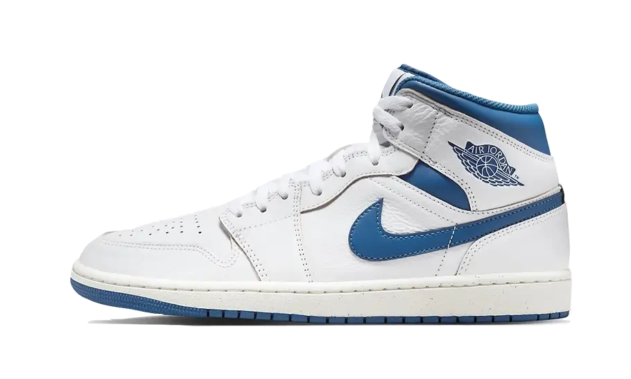 Air Jordan Air Jordan 1 Mid Industrial Blue - FN5215-141 / FN7432-141