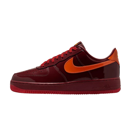 Nike Air Force 1 Low 'Patent Leather Dark Team Red' - Nike Sneakers | Mush Kicks