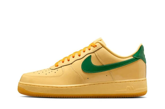 Nike Air Force 1 Low 'Patent Leather Topaz Gold' - Nike Sneakers | Mush Kicks