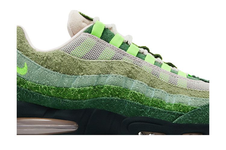Nike Air Max 95 BB DOAF Oregon 'The Woods' PE dettaglio suola e materiali