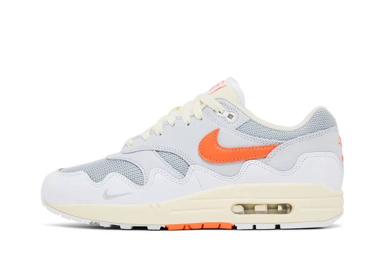 Patta x Nike Air Max 1 'White Pure Platinum' - Nike Sneakers | Mush Kicks