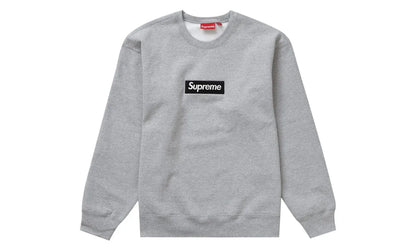 Supreme Box Logo Crewneck (FW22) Heather Grey - SUPR-SUPREME -MULTI
