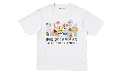 Uniqlo x CPFM Spongebob Squarepants UT Graphic II T-Shirt White - 474451