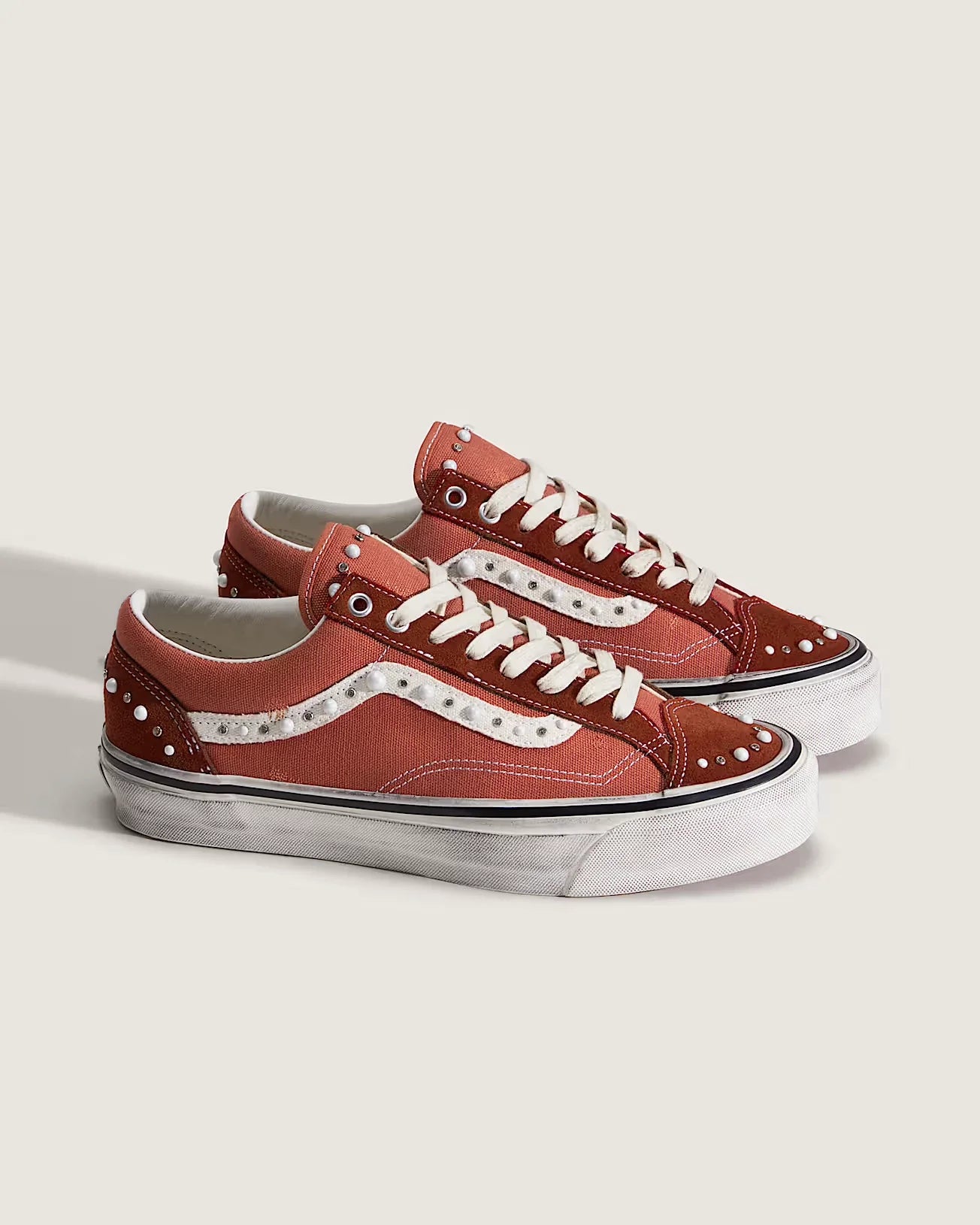 Vans Old Skool 36 'Pearlized Pack - Brown' dettaglio suola e materiali