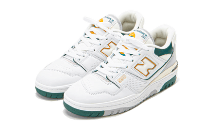 New Balance 550 White Nightwatch Green - BB550PWC