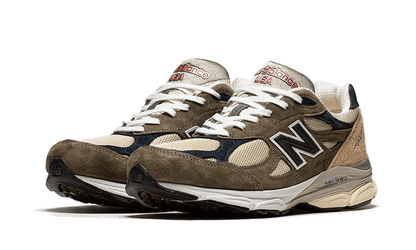 New Balance 990 v3 Made In USA Green Cream - M990TO3