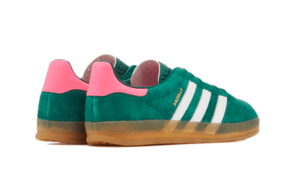 Adidas Gazelle Indoor Collegiate Green Lucid Pink - IG5929