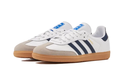 Adidas Samba OG Cloud White Night Indigo Gum  - IF3814