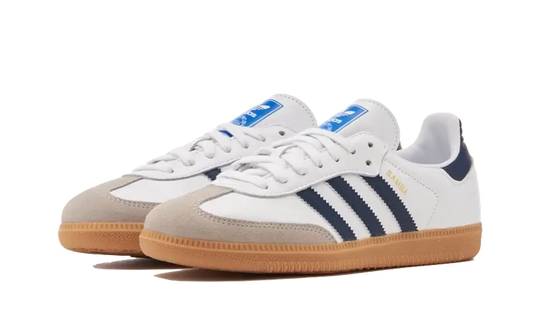 Adidas Samba OG Cloud White Night Indigo Gum  - IF3814