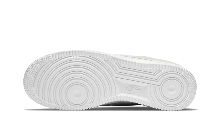 Nike Air Force 1 Low White Pony Hair Heel - DM9088-001