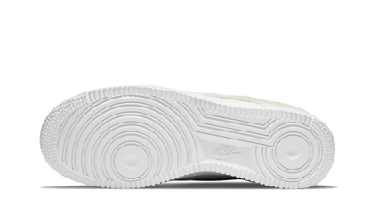 Nike Air Force 1 Low White Pony Hair Heel - DM9088-001