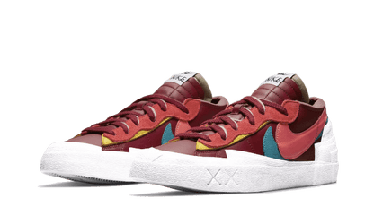 Nike Blazer Low Sacai Kaws Team Red - DM7901-600