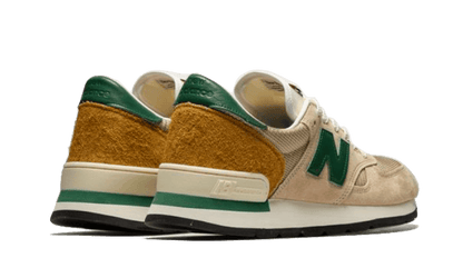 New Balance 990 v1 Made In USA Tan Green - M990TG1