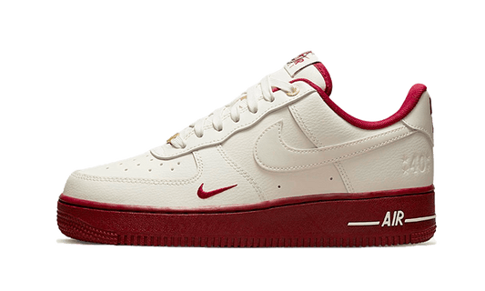 Nike Air Force 1 Low '07 SE 40th Anniversary Sail Team Red - DQ7582-100