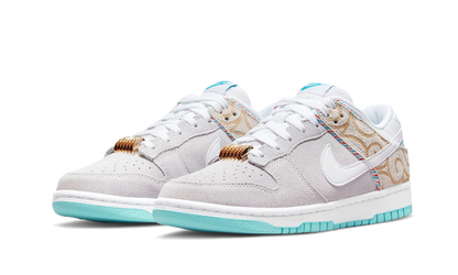 Nike Dunk Low SE Barber Shop Grey - DH7614-500