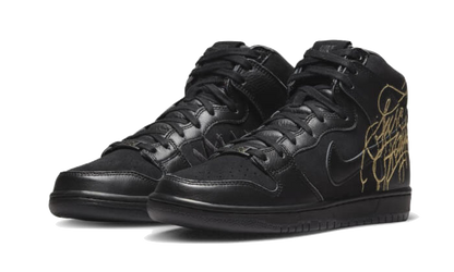 Nike SB Dunk High FAUST Black Gold - DH7755-001